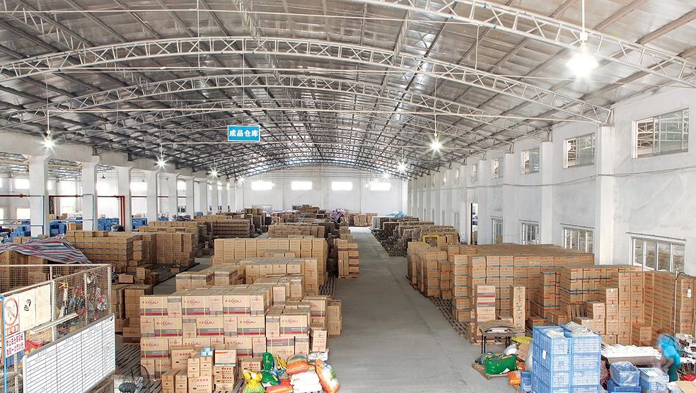 Finished products warehouse